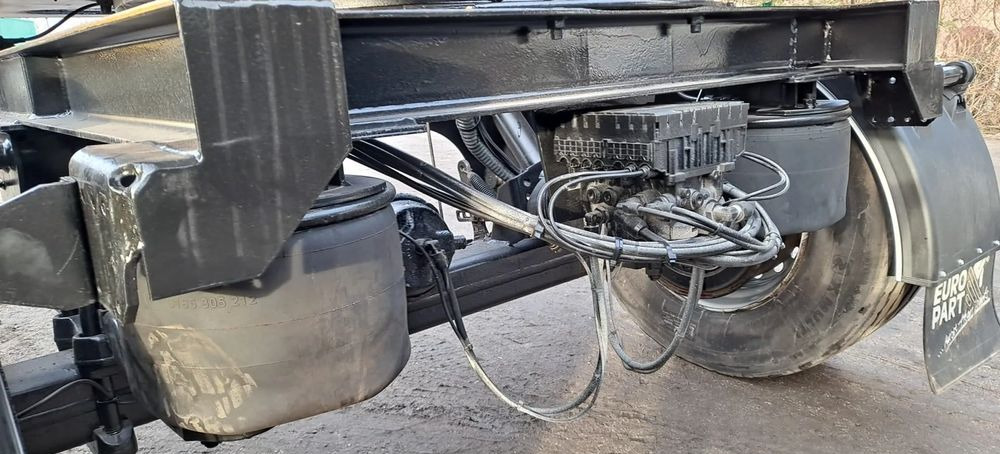 Huffermann Przyczepa na wózku HAR 1870 do hakowca - Multiliftes/ Konténerszállító pótkocsi: 5 kép. Huffermann Przyczepa na wózku HAR 1870 do hakowca - Multiliftes/ Konténerszállító pótkocsi: 5 kép.