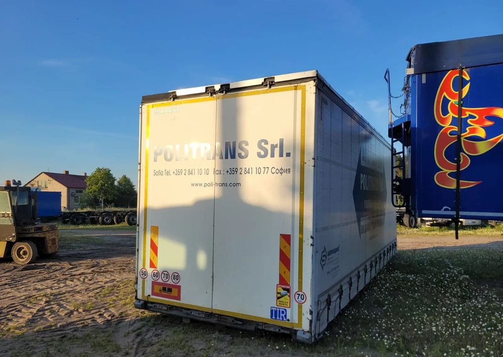 Krone Zabudowa Firanka - Ponyvás felépítmény: 1 kép. Krone Zabudowa Firanka - Ponyvás felépítmény: 1 kép.