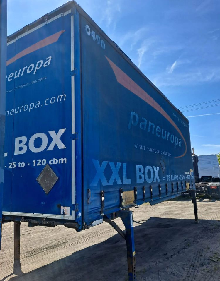 Ponyvás felépítmény Krone Zabudowa Jumbo Firana BDF 7.70 m: 9 kép. Ponyvás felépítmény Krone Zabudowa Jumbo Firana BDF 7.70 m: 9 kép.