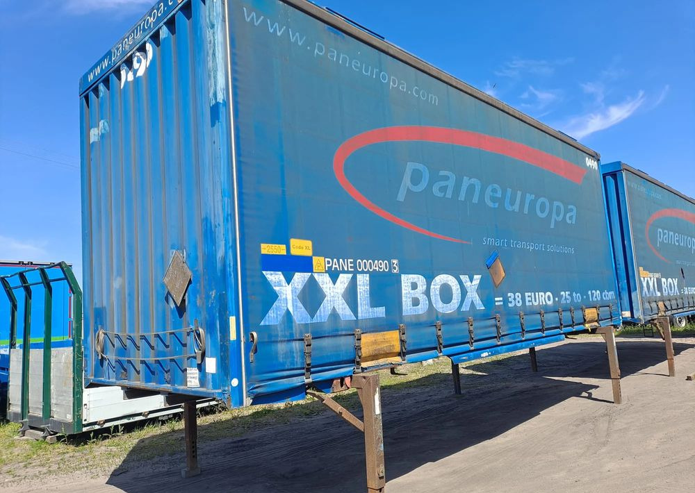 Ponyvás felépítmény Krone Zabudowa Jumbo Firana BDF 7.70 m: 7 kép. Ponyvás felépítmény Krone Zabudowa Jumbo Firana BDF 7.70 m: 7 kép.