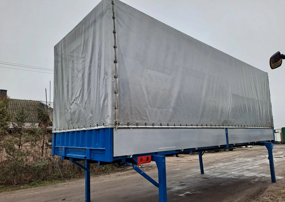 Krone Zabudowa Krone BDF 7,45m 18 palet - Ponyvás felépítmény: 3 kép. Krone Zabudowa Krone BDF 7,45m 18 palet - Ponyvás felépítmény: 3 kép.