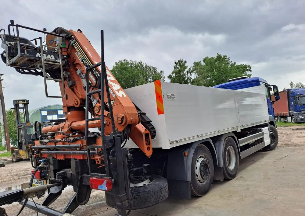 MAN TGS 26.400 Budowlanka Euro 6 - Platós teherautó, Darus autó: 1 kép. MAN TGS 26.400 Budowlanka Euro 6 - Platós teherautó, Darus autó: 1 kép.