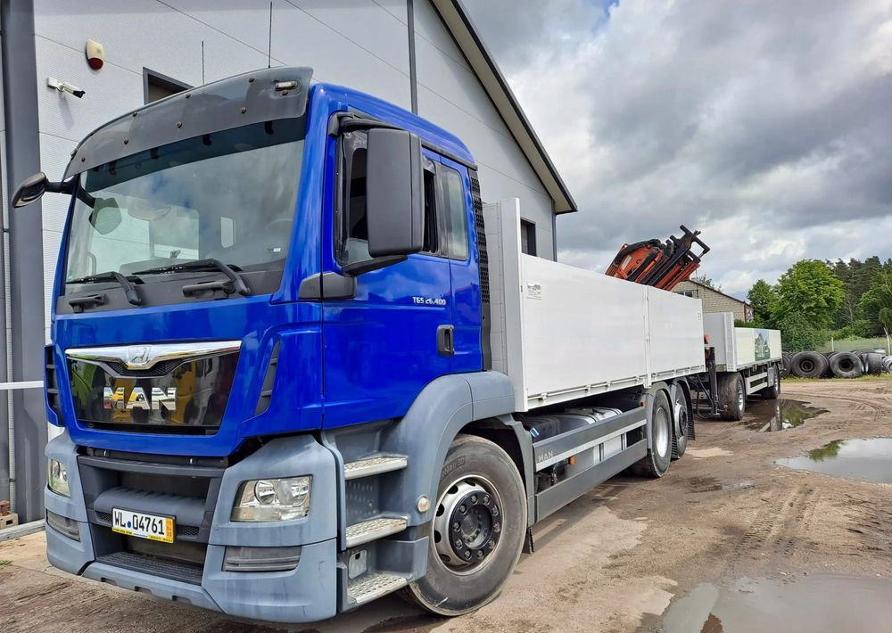 MAN TGS 26.400 Budowlanka Euro 6 - Darus autó, Platós teherautó: 5 kép. MAN TGS 26.400 Budowlanka Euro 6 - Darus autó, Platós teherautó: 5 kép.