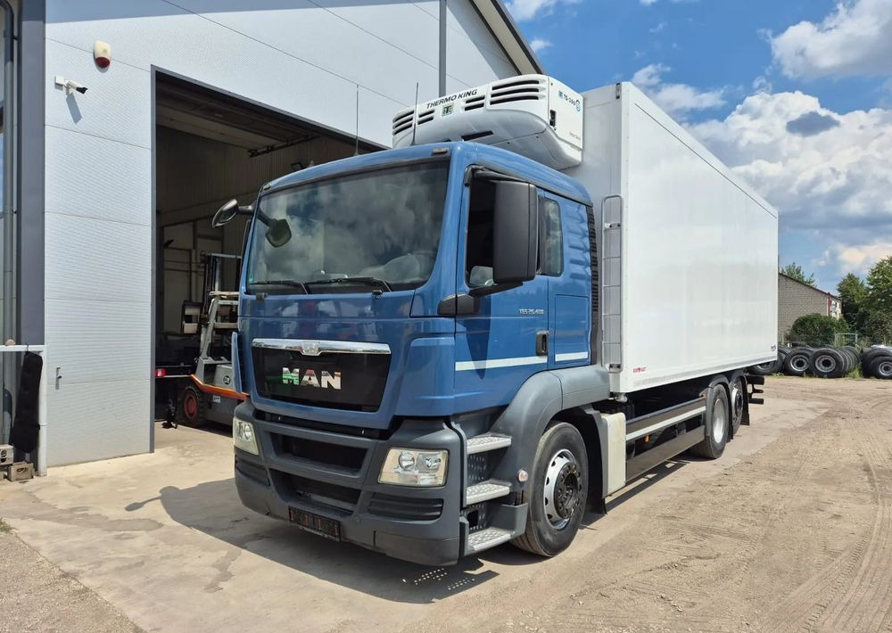 MAN TGS 26.400 Euro 5 Hakówka Agregat Thermo King MD300 - Hűtős teherautó: 1 kép. MAN TGS 26.400 Euro 5 Hakówka Agregat Thermo King MD300 - Hűtős teherautó: 1 kép.