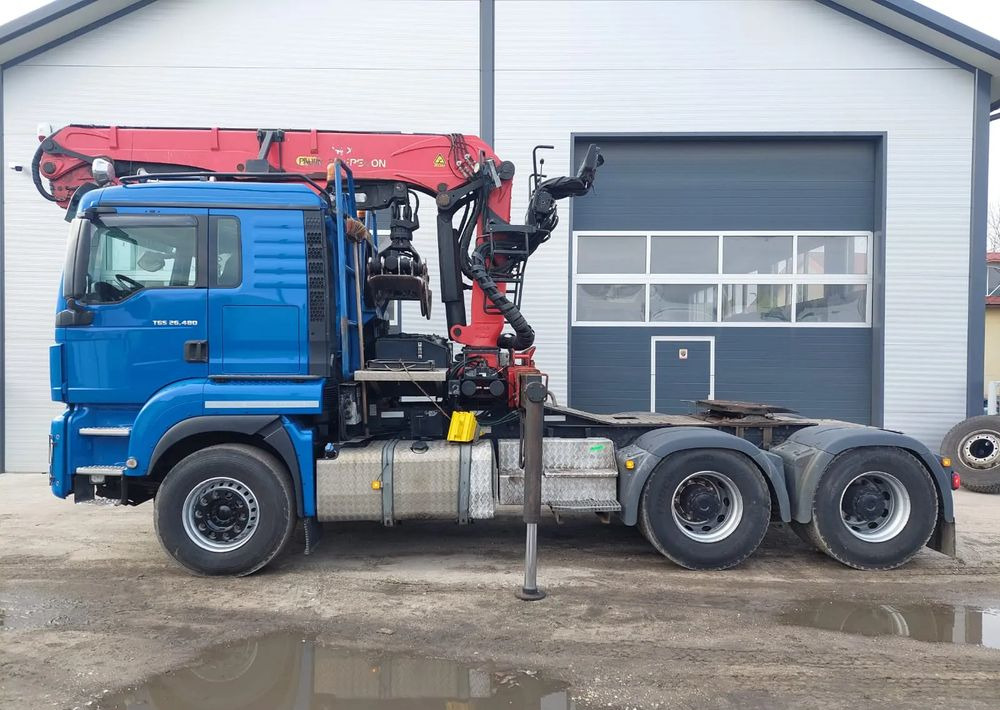 MAN TGS 26-480 6x4 do drewna PALFINGER Epsilon S 270L83 - Darus autó: 3 kép. MAN TGS 26-480 6x4 do drewna PALFINGER Epsilon S 270L83 - Darus autó: 3 kép.