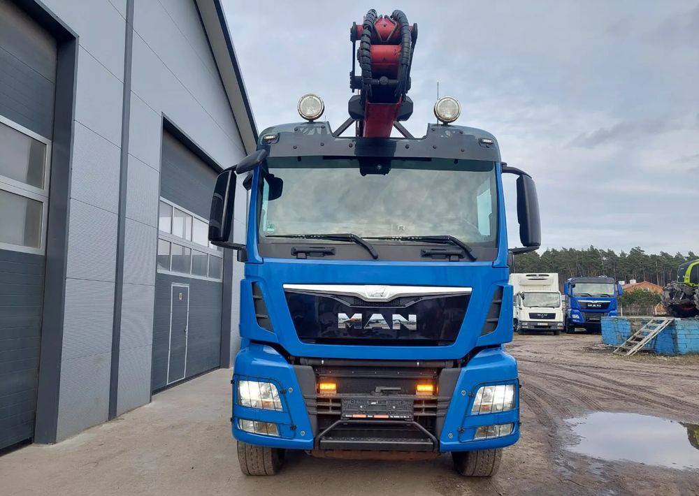 Darus autó MAN TGS 26-480 6x4 do drewna PALFINGER Epsilon S 270L83: 6 kép.