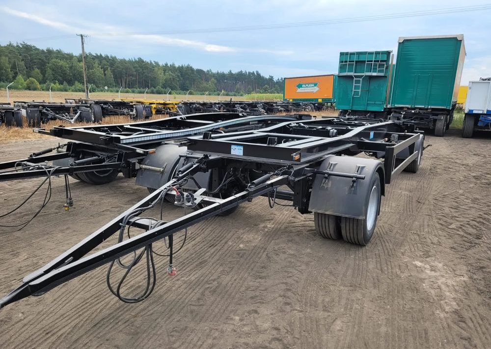 Meiller Przyczepa do hakowca Huffermann - Multiliftes/ Konténerszállító pótkocsi: 1 kép. Meiller Przyczepa do hakowca Huffermann - Multiliftes/ Konténerszállító pótkocsi: 1 kép.