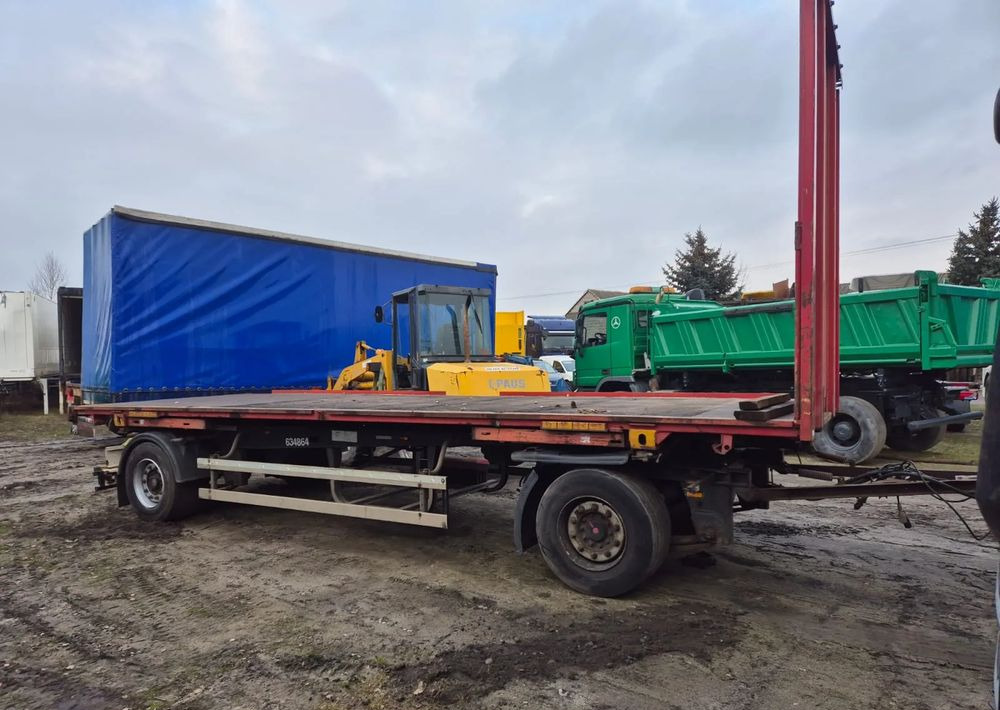 Schmitz Cargobull Przyczepa platforma Schmitz Krone - Platós pótkocsi: 3 kép. Schmitz Cargobull Przyczepa platforma Schmitz Krone - Platós pótkocsi: 3 kép.