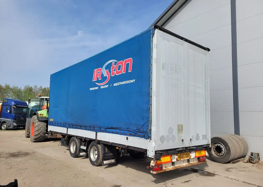 Wecon Przyczepa tandem Krone - Ponyvás pótkocsi: 1 kép. Wecon Przyczepa tandem Krone - Ponyvás pótkocsi: 1 kép.