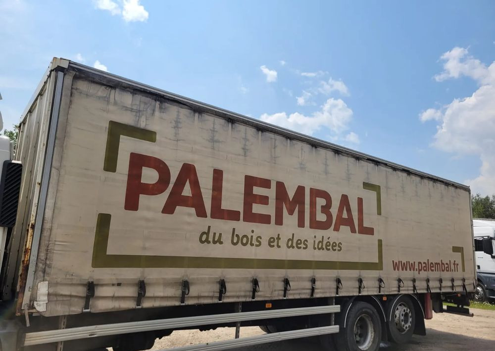 Wecon Zabudowa Firanka Krone 24 palety - Ponyvás felépítmény: 1 kép. Wecon Zabudowa Firanka Krone 24 palety - Ponyvás felépítmény: 1 kép.