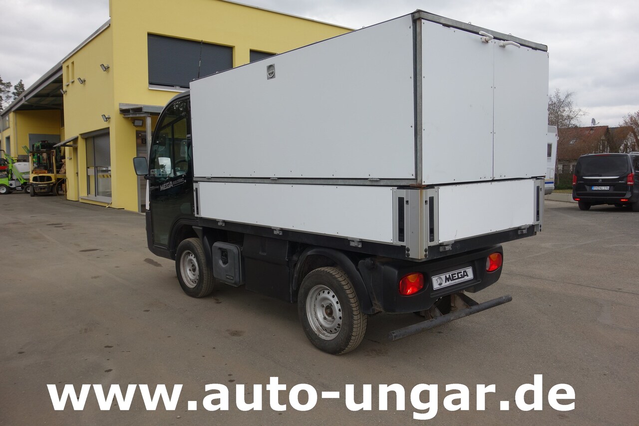 Aixam Mega Goupil Aixam Mega E-worker langer Radstand Elektrofahrzeug Kipper Pritsche Kastenaufbau 72Volt - Billenőplatós kisteherautó, Elektromos kishaszonjármű: 3 kép. Aixam Mega Goupil Aixam Mega E-worker langer Radstand Elektrofahrzeug Kipper Pritsche Kastenaufbau 72Volt - Billenőplatós kisteherautó, Elektromos kishaszonjármű: 3 kép.