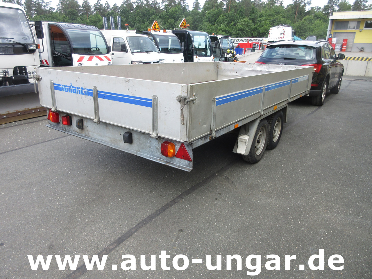 Buhl Variant 2000 Anhänger Pritsche Hochlader 2.000kg Alubordwände - Platós pótkocsi: 1 kép. Buhl Variant 2000 Anhänger Pritsche Hochlader 2.000kg Alubordwände - Platós pótkocsi: 1 kép.