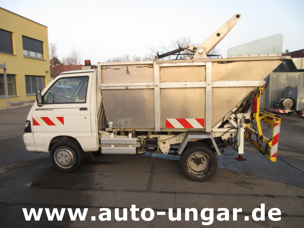 Szemetesautó Piaggio Maxxi D120 Diesel Müllwagen Bj. 2012 BOM Garbage Truck °1067: 8 kép.