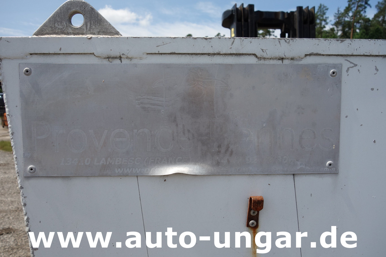 Szemetesautó felépítmény Provence Benne Alumulde 5m³ Müllaufbau aus Alu mit seitlicher Klappe: 9 kép. Szemetesautó felépítmény Provence Benne Alumulde 5m³ Müllaufbau aus Alu mit seitlicher Klappe: 9 kép.