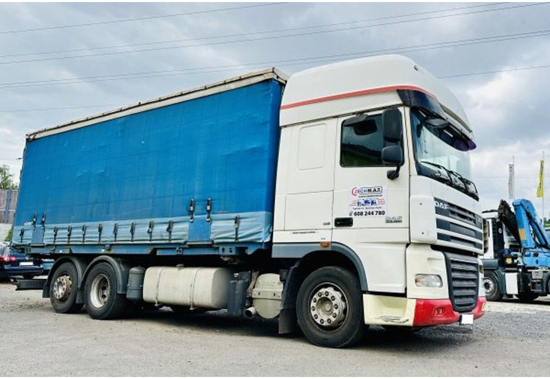 DAF 6x2 FX105.460 BDF 7.2m Kogel retarder automat - Ponyvás teherautó: 2 kép. DAF 6x2 FX105.460 BDF 7.2m Kogel retarder automat - Ponyvás teherautó: 2 kép.