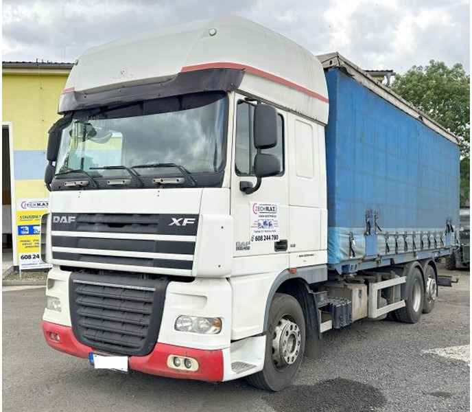 DAF 6x2 FX105.460 BDF 7.2m Kogel retarder automat - Ponyvás teherautó: 1 kép. DAF 6x2 FX105.460 BDF 7.2m Kogel retarder automat - Ponyvás teherautó: 1 kép.