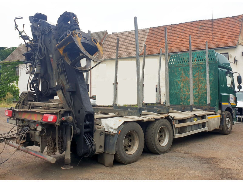 DAF 6x4 CF510 33/26t +HIAB Loglift 135 ZT94 +Umikov PP3 - Rönkszállító teherautó, Darus autó: 4 kép. DAF 6x4 CF510 33/26t +HIAB Loglift 135 ZT94 +Umikov PP3 - Rönkszállító teherautó, Darus autó: 4 kép.
