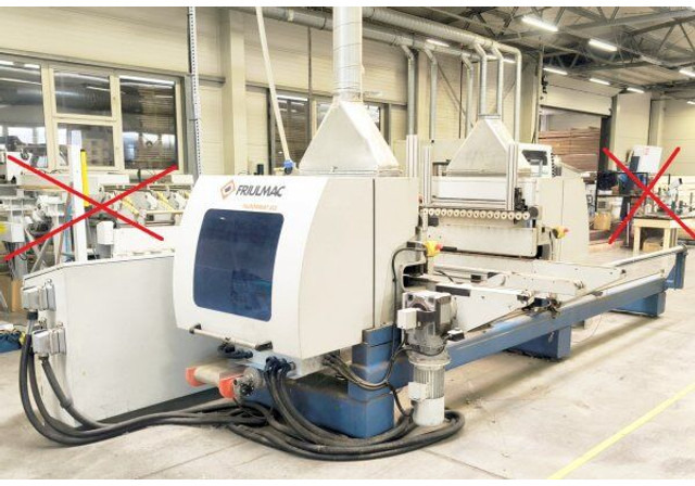 (IT) FRIULMAC - Floormat EQ - Faipari gép: 2 kép. (IT) FRIULMAC - Floormat EQ - Faipari gép: 2 kép.