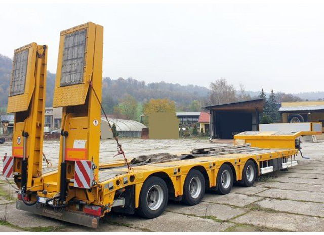 Félpótkocsi mélybölcsős Kässbohrer LB4E: 8 kép.