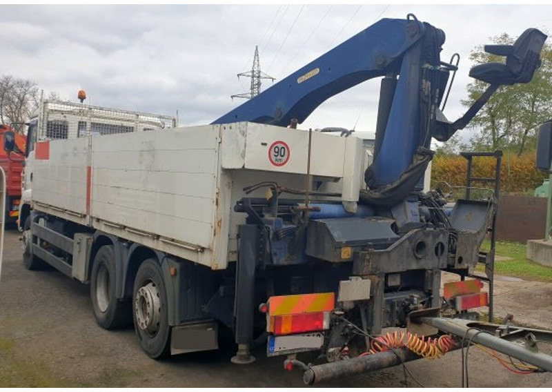 MAN 6x2 EUR4 TGA 26.430 BL crane REMOTE - Platós teherautó, Darus autó: 3 kép. MAN 6x2 EUR4 TGA 26.430 BL crane REMOTE - Platós teherautó, Darus autó: 3 kép.