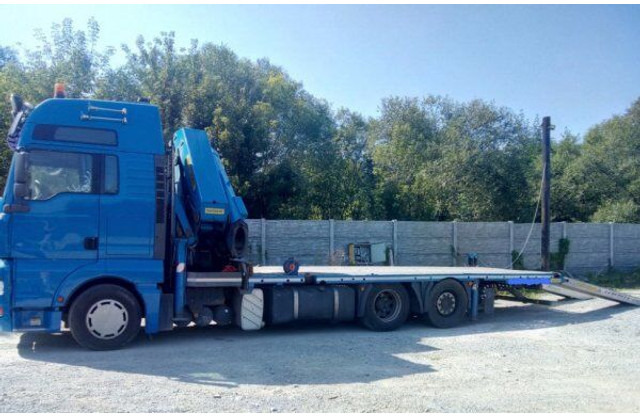 MAN 6x2 TGA 480 BDF +1m +16m crane - Platós teherautó, Darus autó: 1 kép. MAN 6x2 TGA 480 BDF +1m +16m crane - Platós teherautó, Darus autó: 1 kép.