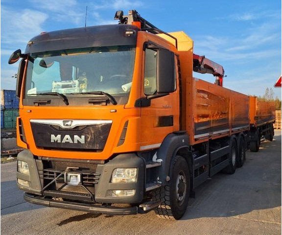 MAN 6x2 TGS 26.440 (6x4 problem!) - Platós teherautó, Darus autó: 4 kép. MAN 6x2 TGS 26.440 (6x4 problem!) - Platós teherautó, Darus autó: 4 kép.