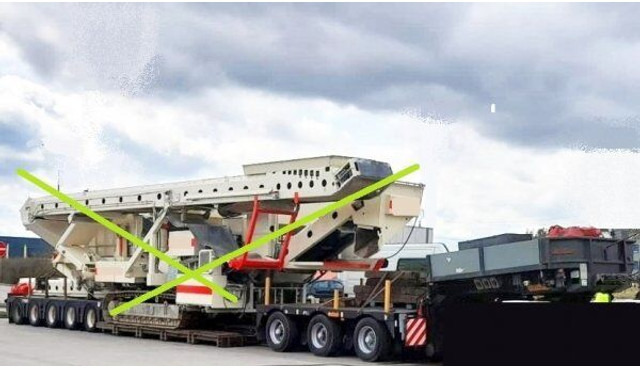 Nooteboom 97t/ca18m EURO 124-35 (5+3) - Félpótkocsi mélybölcsős: 1 kép. Nooteboom 97t/ca18m EURO 124-35 (5+3) - Félpótkocsi mélybölcsős: 1 kép.