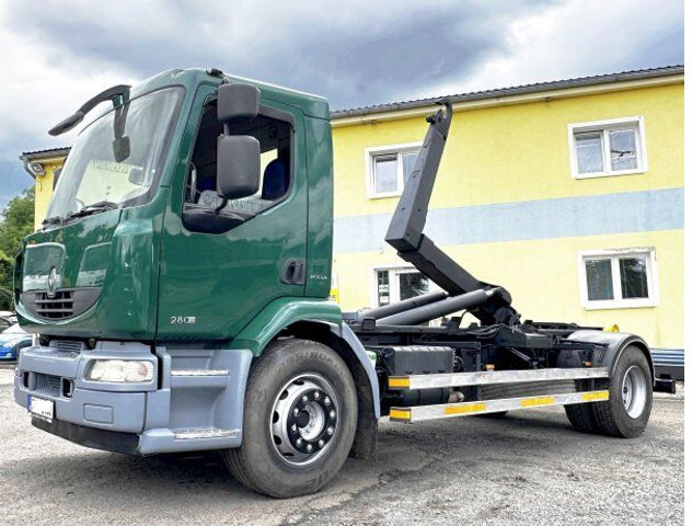 Renault Midlum 280.18 DXi - Horgos rakodó teherautó: 1 kép. Renault Midlum 280.18 DXi - Horgos rakodó teherautó: 1 kép.