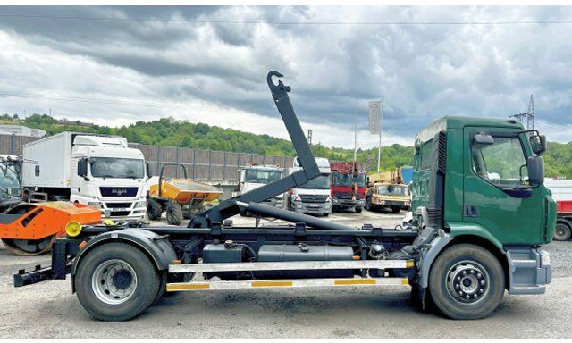 Renault Midlum 280.18 DXi - Horgos rakodó teherautó: 4 kép. Renault Midlum 280.18 DXi - Horgos rakodó teherautó: 4 kép.