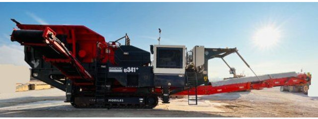 Sandvik QJ 341+ (51t mobil) - Pofás törő: 3 kép. Sandvik QJ 341+ (51t mobil) - Pofás törő: 3 kép.