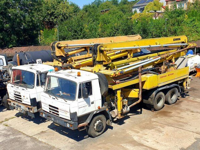 Schwing 25m BPL 601 +6x6 Tatra 815 (DOCS/KFZ MACHINE +1 no docs/kein kfz - Betonpumpa: 1 kép. Schwing 25m BPL 601 +6x6 Tatra 815 (DOCS/KFZ MACHINE +1 no docs/kein kfz - Betonpumpa: 1 kép.