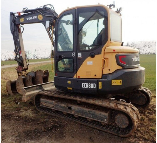 Volvo ECR 88 D - Minikotró: 5 kép. Volvo ECR 88 D - Minikotró: 5 kép.