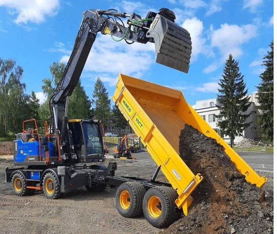 Volvo EW 160 E +(EST) Humus - Gumikerekes kotró: 2 kép. Volvo EW 160 E +(EST) Humus - Gumikerekes kotró: 2 kép.