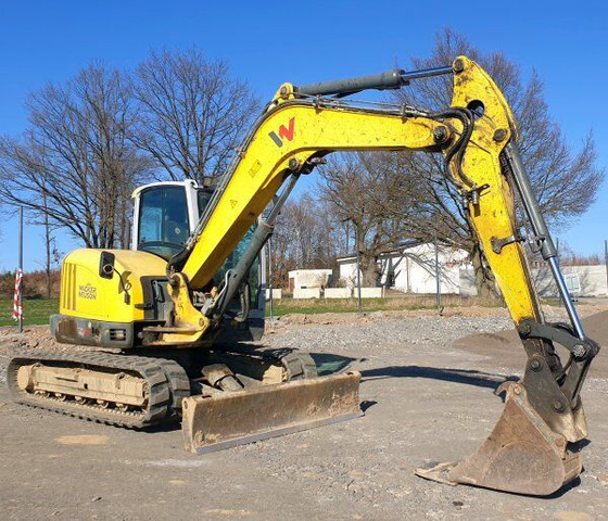 WACKER NEUSON EZ80 E14-03 gummi 8t rubber - Lánctalpas kotró: 1 kép. WACKER NEUSON EZ80 E14-03 gummi 8t rubber - Lánctalpas kotró: 1 kép.