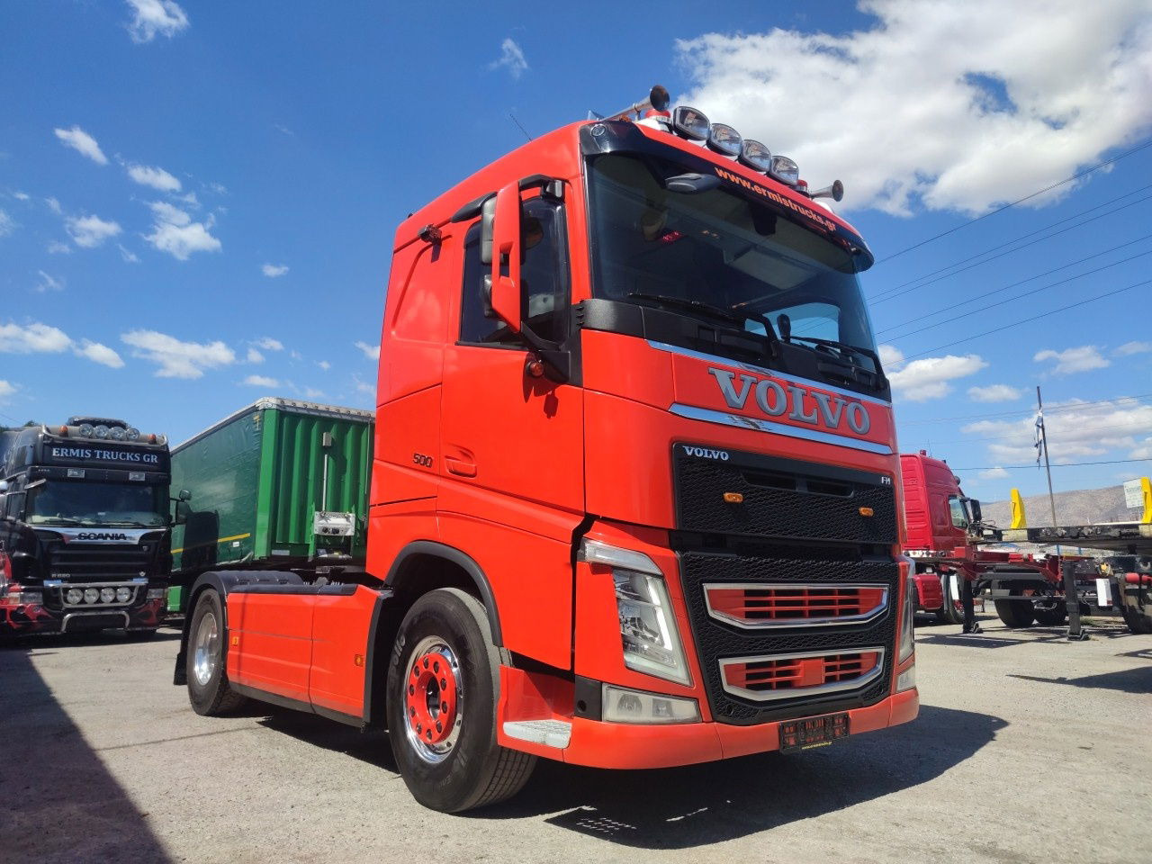 Volvo FH 13.500 - Nyergesvontató: 2 kép. Volvo FH 13.500 - Nyergesvontató: 2 kép.