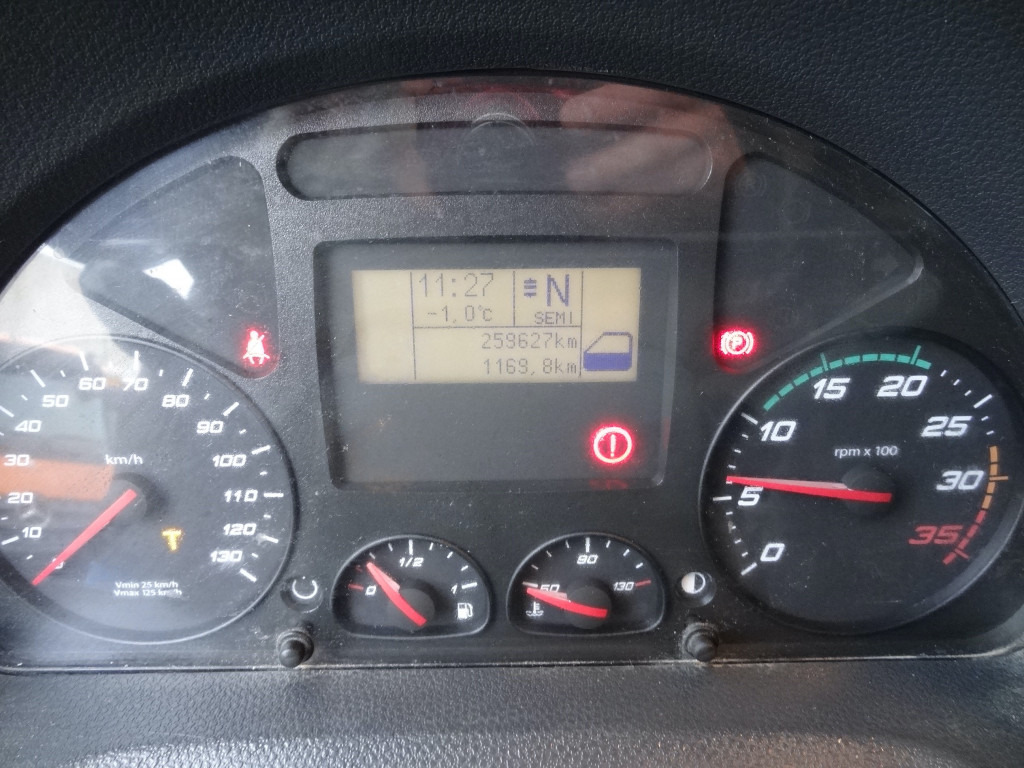Iveco EuroCargo 120E25 Fassi F38 - Darus autó, Platós teherautó: 4 kép. Iveco EuroCargo 120E25 Fassi F38 - Darus autó, Platós teherautó: 4 kép.