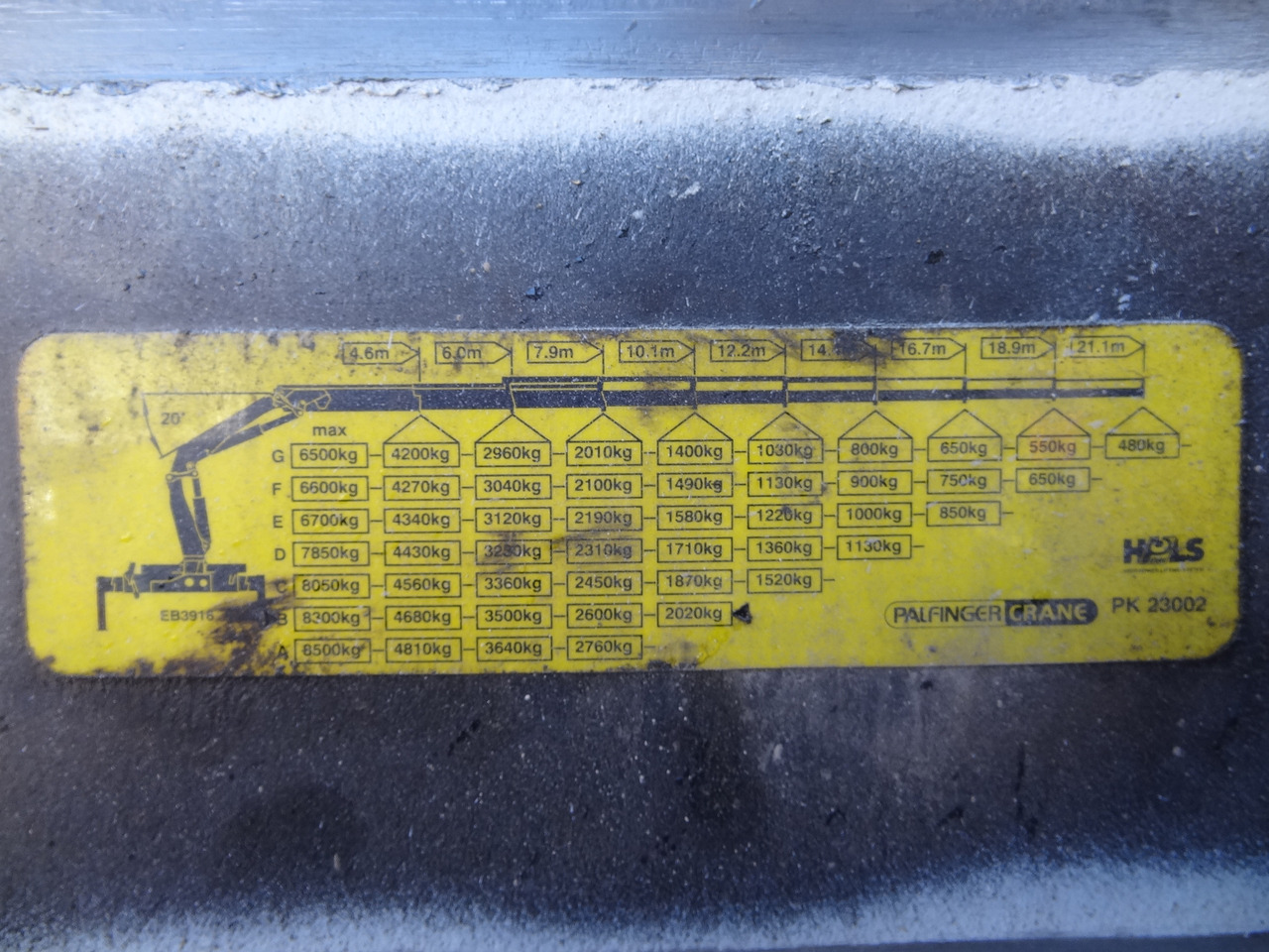 Iveco Trakker AD340T41 8X4 Kipper Kran Palfinger 23002 - Darus autó, Billenőplatós teherautó: 5 kép. Iveco Trakker AD340T41 8X4 Kipper Kran Palfinger 23002 - Darus autó, Billenőplatós teherautó: 5 kép.