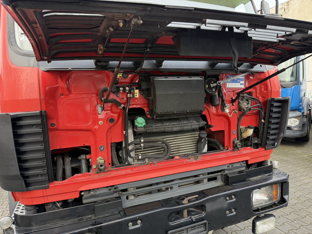 Mercedes-Benz SK 2538 6X4 Haken Kran/ Oldtimer/ Feuerwehr - Darus autó, Horgos rakodó teherautó: 5 kép. Mercedes-Benz SK 2538 6X4 Haken Kran/ Oldtimer/ Feuerwehr - Darus autó, Horgos rakodó teherautó: 5 kép.