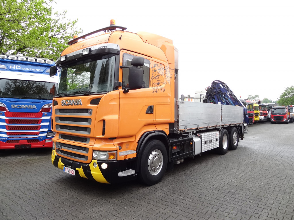 Scania R480 6X2*4 Kran Atlas 240 bis 20 Meter lízing Scania R480 6X2*4 Kran Atlas 240 bis 20 Meter: 9 kép.