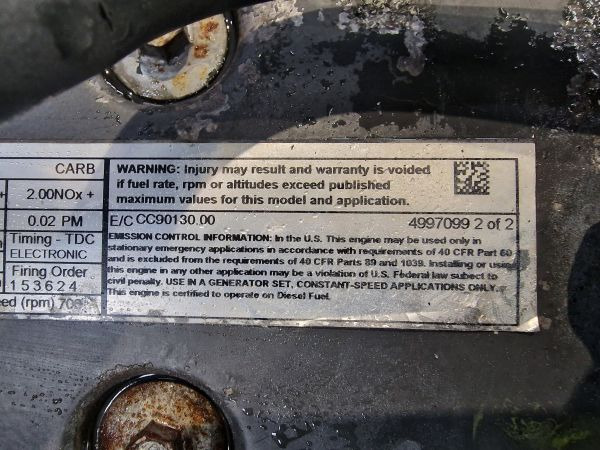 Cummins QSB7-G6 NR4 CPL3277 Engine (Plant) - Motor - Építőipari gépek: 3 kép. Cummins QSB7-G6 NR4 CPL3277 Engine (Plant) - Motor - Építőipari gépek: 3 kép.