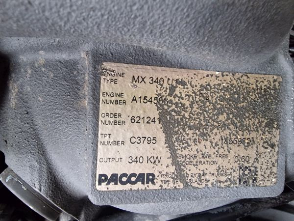 DAF MX340U1 Engine EUR5 (Truck) - Motor - Teherautó: 2 kép. DAF MX340U1 Engine EUR5 (Truck) - Motor - Teherautó: 2 kép.