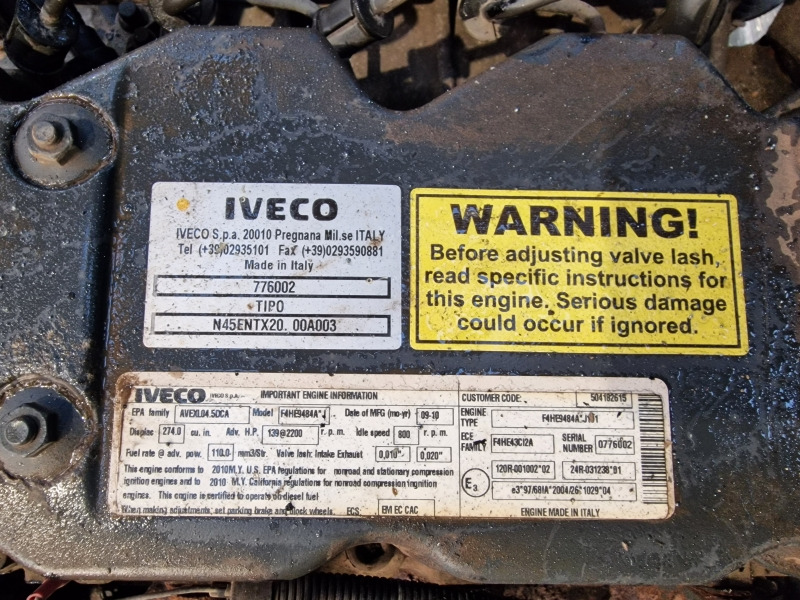 Iveco/Cummins F4HE9484A*J N45ENTX20 Engine (Industrial) - Motor - Ipari gép: 2 kép. Iveco/Cummins F4HE9484A*J N45ENTX20 Engine (Industrial) - Motor - Ipari gép: 2 kép.