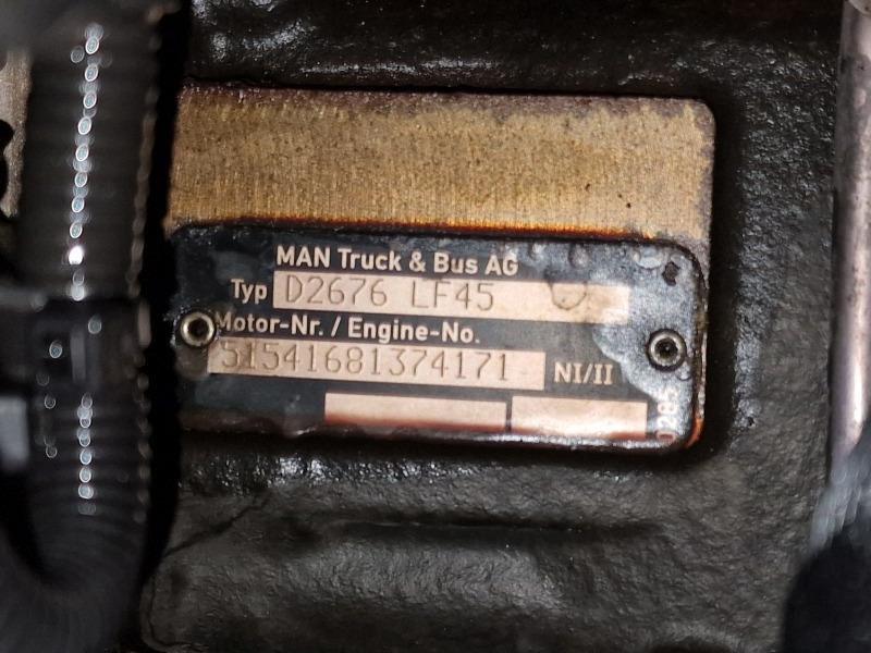 MAN D2676 LF45 Engine (Truck) - Motor - Teherautó: 2 kép. MAN D2676 LF45 Engine (Truck) - Motor - Teherautó: 2 kép.
