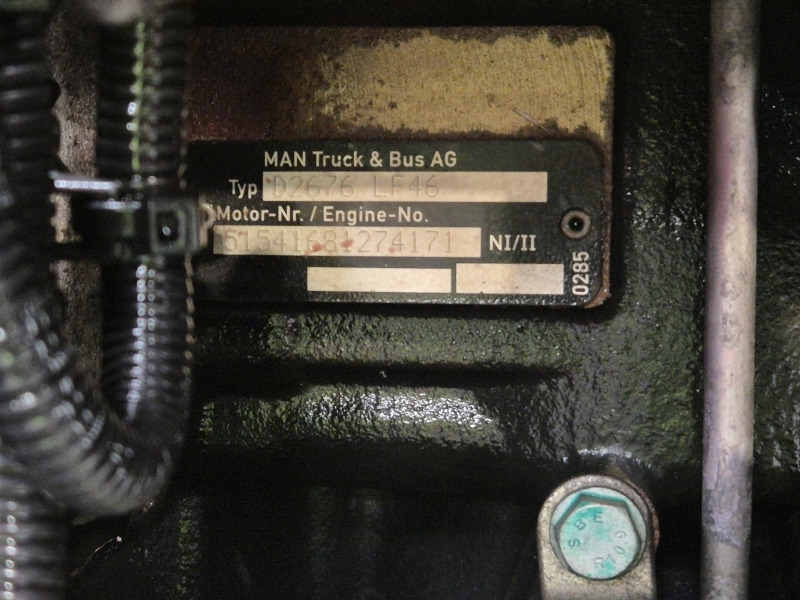 MAN D2676 LF46 Engine (Truck) - Motor - Teherautó: 2 kép. MAN D2676 LF46 Engine (Truck) - Motor - Teherautó: 2 kép.