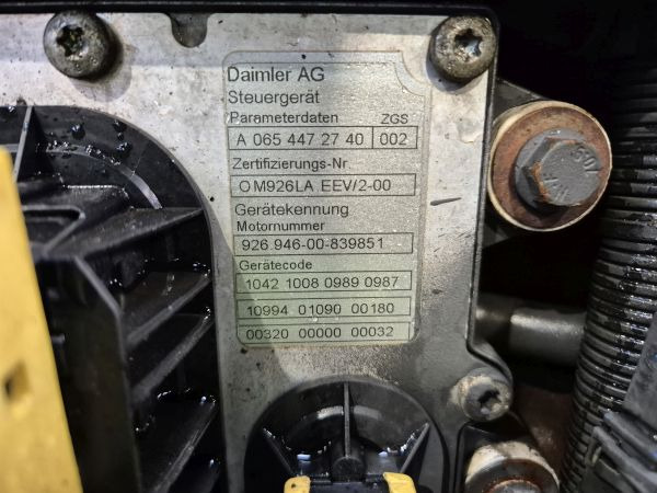 Mercedes Benz OM926LA.EEV/2-03 Econic Spec Engine (Truck) - Motor - Teherautó: 2 kép. Mercedes Benz OM926LA.EEV/2-03 Econic Spec Engine (Truck) - Motor - Teherautó: 2 kép.