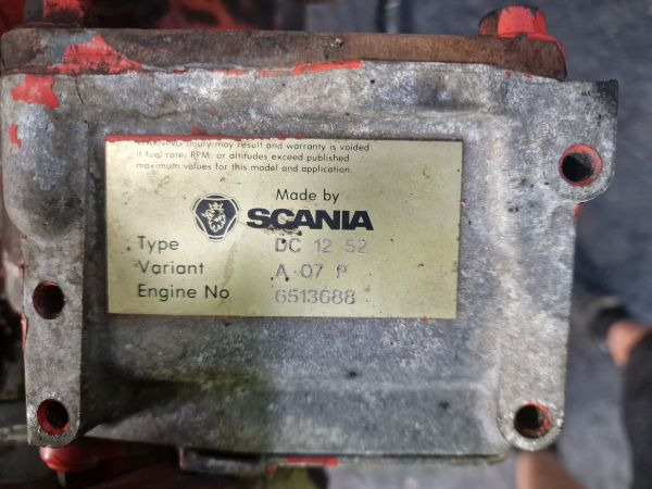 Scania DC12 52A Engine (Industrial) - Motor - Ipari gép: 2 kép. Scania DC12 52A Engine (Industrial) - Motor - Ipari gép: 2 kép.