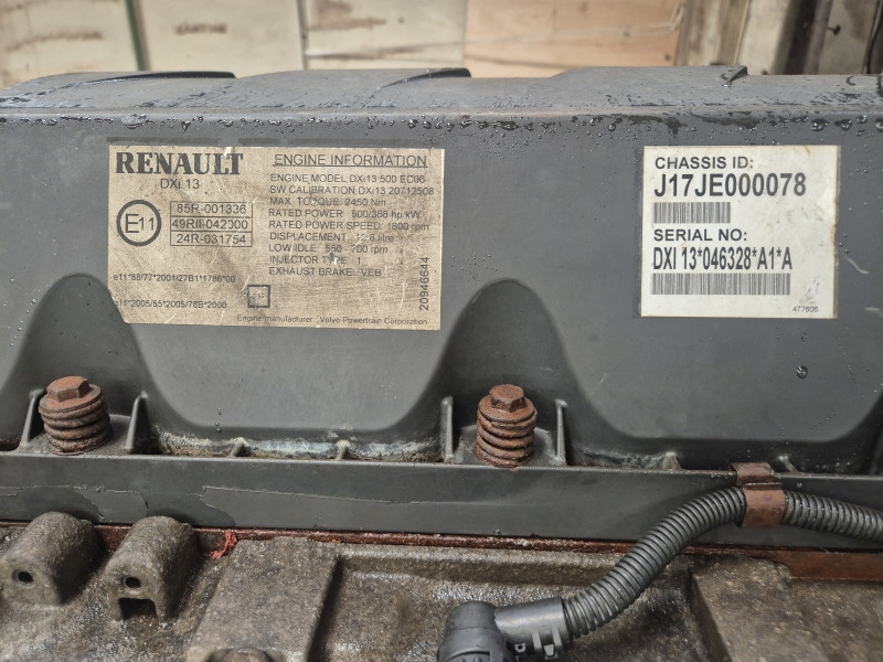 Volvo DXi13 500 EC06 Engine (Truck) - Motor - Teherautó: 2 kép. Volvo DXi13 500 EC06 Engine (Truck) - Motor - Teherautó: 2 kép.