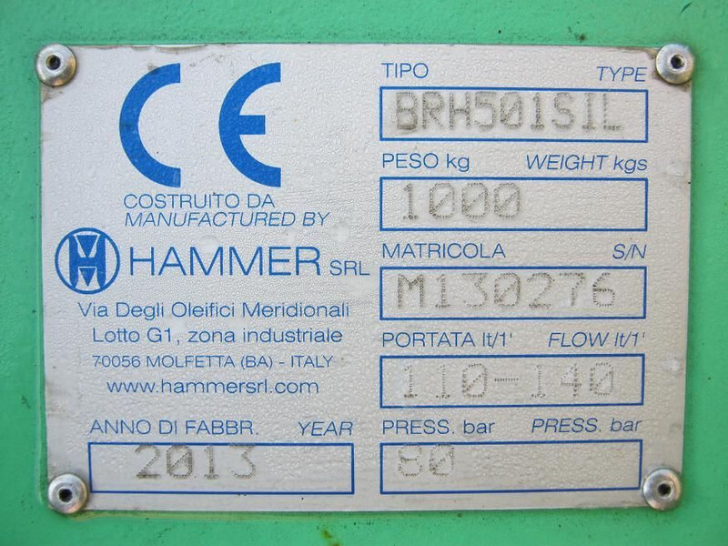 Hamm er BRH501 - Mobil törőgép: 3 kép. Hamm er BRH501 - Mobil törőgép: 3 kép.