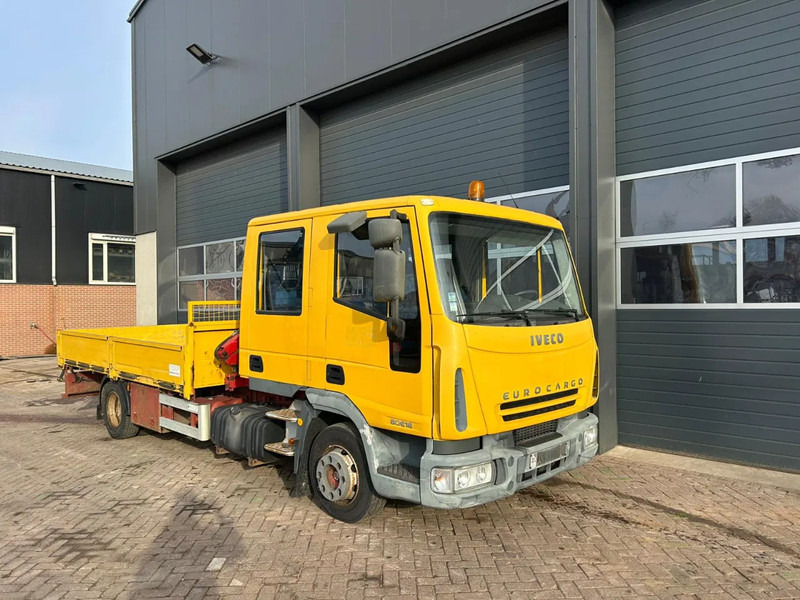 Iveco Eurocargo 80E18D - Platós teherautó, Darus autó: 2 kép. Iveco Eurocargo 80E18D - Platós teherautó, Darus autó: 2 kép.