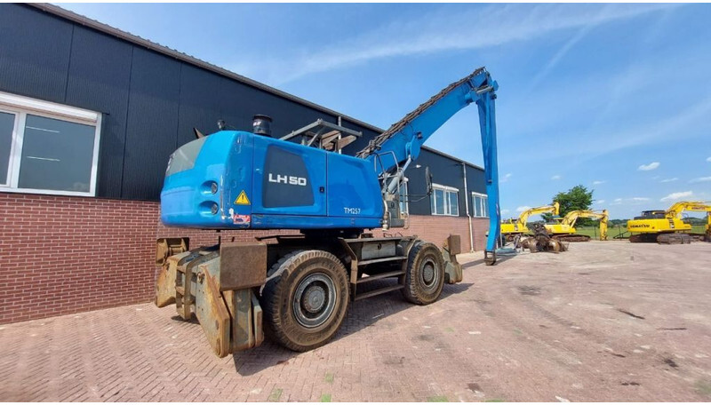 Liebherr LH50M - Hulladék kotró: 3 kép. Liebherr LH50M - Hulladék kotró: 3 kép.